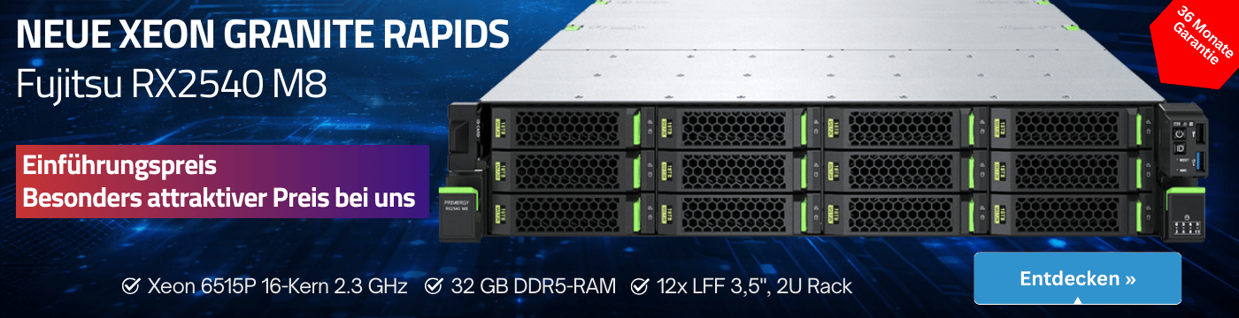 Fsas Primergy RX2540 M8 Xeon server
