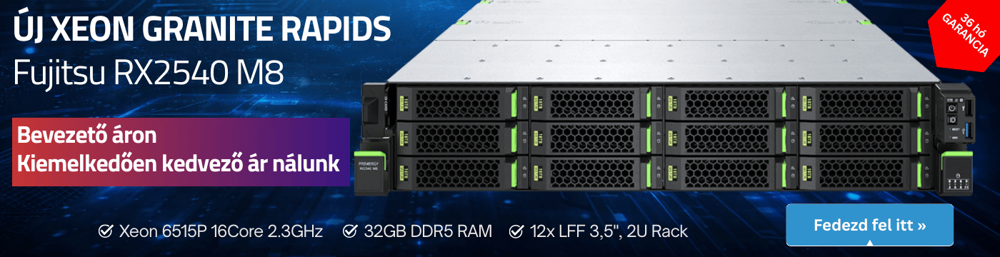 Fsas Primergy RX2540 M8 Xeon szerver