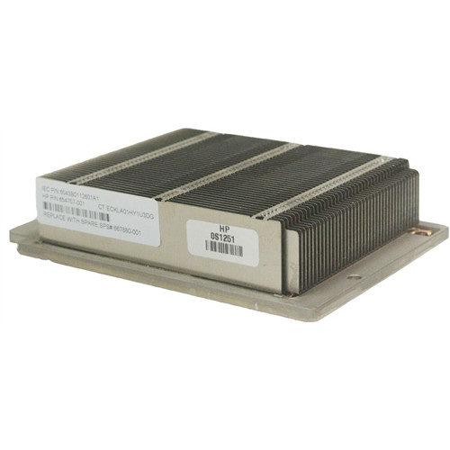 HP ProLiant DL360p Gen8 Heatsink 654757-001 667880-001 667881-001 PN 664006-001 Hűtőborda