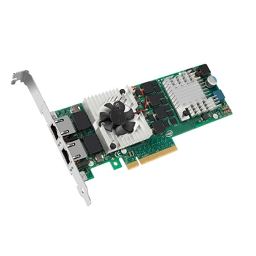 Intel X540-T2 10GbE Dual Port Network Interface Card NIC Controller PCI-e High Profile Dual RJ45 Dell 0K7H46 K7H46