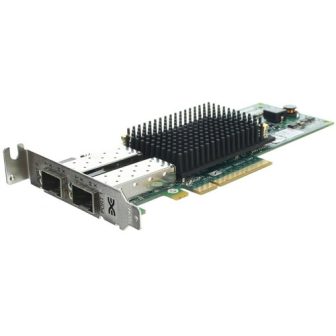 Emulex LightPulse LPe12002 8Gbps PCI-e Dual Port Fibre Channel HBA Host Bus Adapter Low Profile HP AJ763-63003 697890-001 489193-001