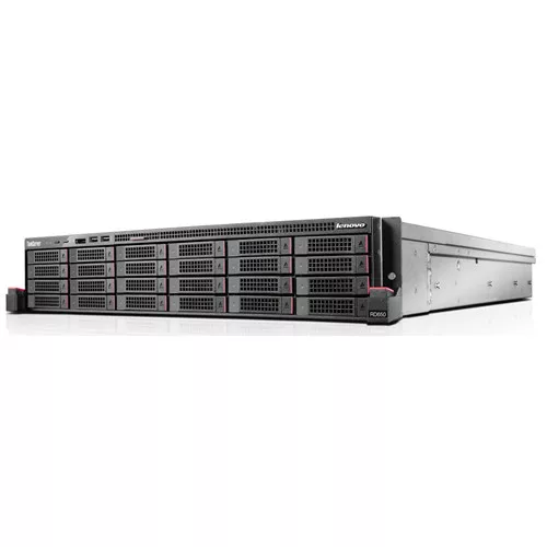 Lenovo ThinkServer RD650 2x Intel Xeon 12Core E5-2670v3 2,3GHz 32GB DDR4 RAM 16SFF 300GB HDD 720i 1GB 12Gb RAID 2x 450W PSU