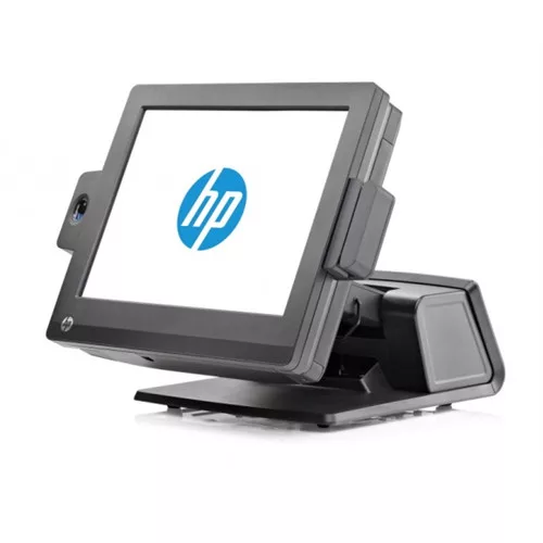 HP RP7 Retail System Model 7800 Intel Celeron G540 2.5GHz 4GB DDR3 RAM 0GB HDD Wlan 15" Touchscreen LCD POS Kassensystem