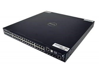 Dell Force10 S55T 44-Port Gigabit Ethernet Switch 44x RJ-45 4x SFP Dell 210-38662 0WHR9N 300W PSU