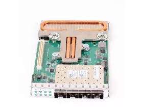   Emulex OneConnect OCM14104B-U1-D Quad Port 10GB SFP+ Ethernet Network Adapter Mezzanine Card Daughter Card Dell 04X4RK