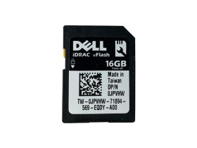   Dell PowerEdge iDRAC 16GB VFlash SD Card 0H1H8M 0583VN 0T6NY4