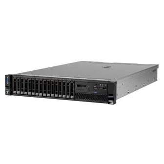 IBM System x3650 M5 2x Xeon 8Core E5-2620v3 2,4GHZ 32GB DDR4 RAM 8SFF Bay 0HDD M1215 12Gbps RAID 2x 750W PSU 2U Rack