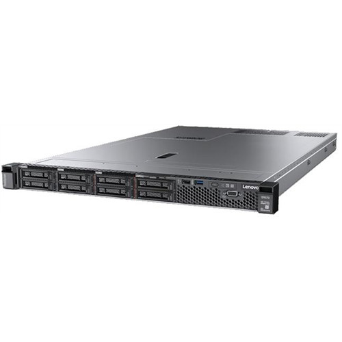 Lenovo ThinkServer SR530 Intel Xeon Silver 4108 8Core 1,8GHz 16GB DDR4 RAM 8SFF Bay 0GB HDD 4port 1GbE M1212 12Gb RAID 2x 550W PSU Rack