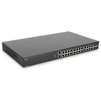 Lenovo CE0128TB Gigabit Ethernet Switch 24port 1GbE 4port 10Gbe SFP+ Layer3 VLAN QoS PIM 01PF040 (New)