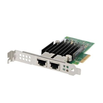 Intel X550-T2 10GbE Dual Port Ethernet Converged Network Adapter PCI-e High Profile 2x RJ45 Dell 04V7G2