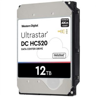 Western Digital Ultrastar HC520 12TB 3,5" LFF SAS 4Kn 12Gbps 7200rpm 256MB HUH721212AL420 Enterprise Drive (NEW)