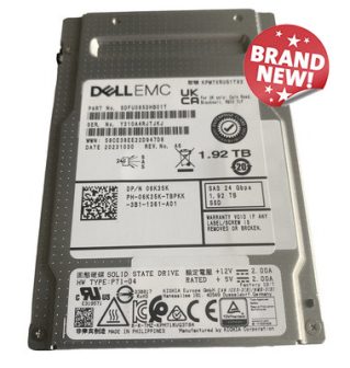 Dell EMC 1,92TB Enterprise SAS SSD Read Intensive 24Gbps Solid State Drive 2,5" SFF KIOXIA PM7 KPM7XRUG1T92 Dell 06K35K (New)