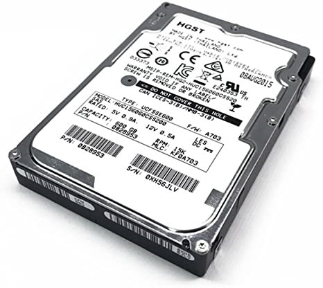 Hitachi Ultrastar C15K600 HUC156060CSS200 600GB 15K SAS 128MB 12Gbps DP 2.5" SFF Enterprise HDD IBM 00NC603