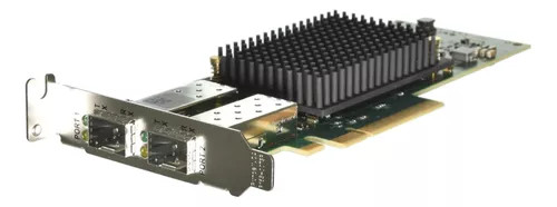 Emulex LightPulse LPe35002 32Gbps Dual Port SFP+ Fibre Channel HBA Host Bus Adapte Card PCI-e Low Profile Dell 05KW3M 0PD89Y (New)