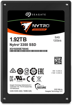 Seagate Nytro 3350 1,92TB Enterprise 12Gbps SAS SSD TLC Solid State Drive 2,5" SFF XS1920SE70075 (New)