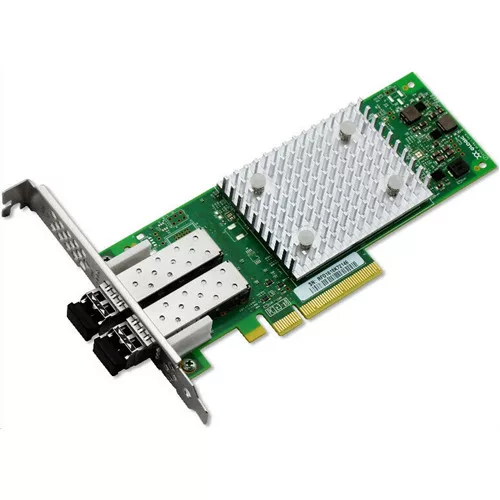 HPE StoreFabric SN1100Q 16Gbps Dual Port Fibre Channel FC HBA Host Bus High Profile Adapter QLogic QLE2692 P9D93-63001 HP 853011-001
