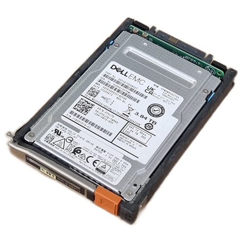 Dell EMC 3,84TB Enterprise SAS 12Gbps TLC 520 byte SED Mixed Use SSD 2,5" SFF ME drive KIOXIA KPM6WRUG3T84 Dell YVJ78 Hot Swap (New)