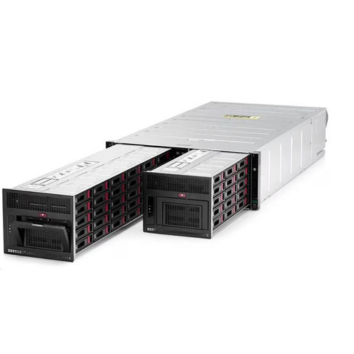 HPE Apollo 4510 Gen10 60LFF Drive Slot HPE XL450 Gen10 Node 2x Xeon 6248 no Ram 2x 300GB SAS  P408i RAID 4x 800W PSU