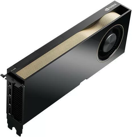 NVIDIA RTX A6000 48GB GDDR6 PCIe 4.0 x16 4xDP videokártya – Dell CHTG8 (ÚJ)