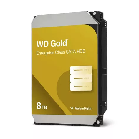 Western Digital Gold 8TB SATA 512e 256MB 7200rpm 3,5" LFF WD Gold WD8005FRYZ Enterprise SATA HDD (New)
