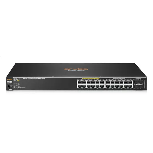 HPE Aruba 2530-24G PoE+ 195W Switch 24x 1GbE RJ45 4x 1GbE SFP+  Managed Switch 247W PSU HPE J9773AR (Refurbished)
