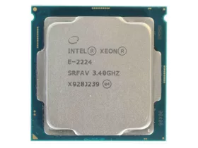   Intel Xeon 4Core E-2244G 3.8GHz 8Threads maxTurbo 4.8GHz FCLGA1151 8MB Cache 8GT/s maxTDP 71W CPU SRFAY Processzor